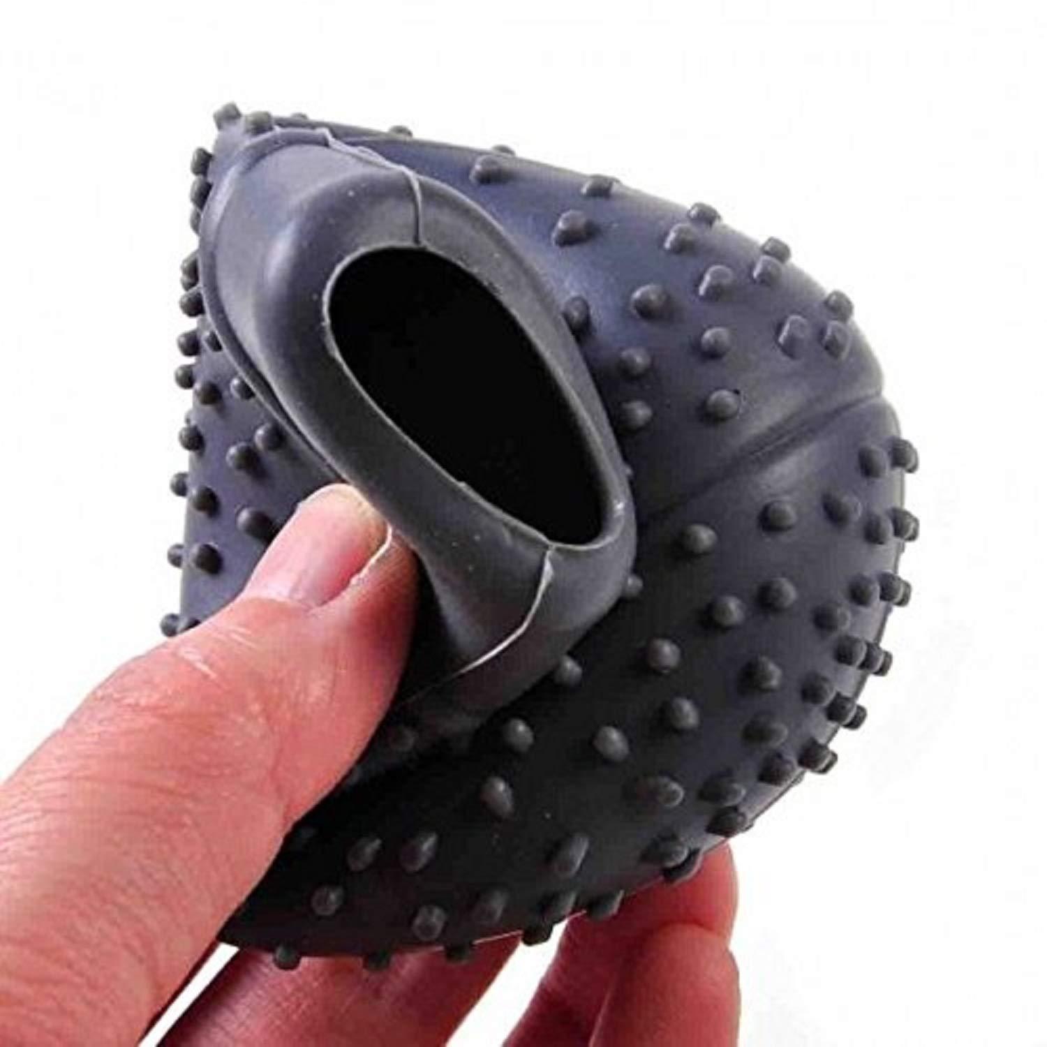 Anti-Scratch Anti Slip Hand Grip Bump Gear Shift Knob Protective Silicone Cover Case for Car Pack of 1