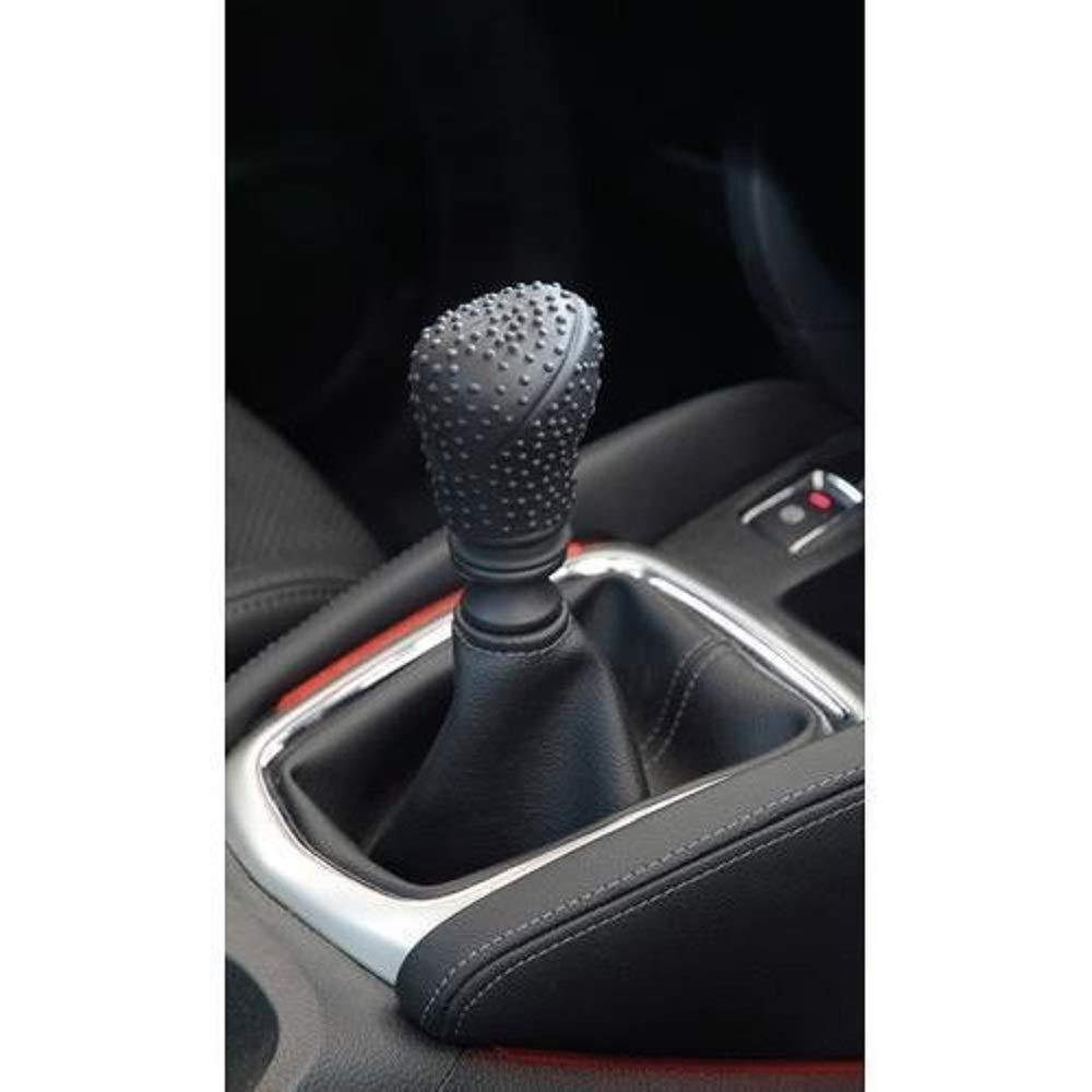 Anti-Scratch Anti Slip Hand Grip Bump Gear Shift Knob Protective Silicone Cover Case for Car Pack of 1