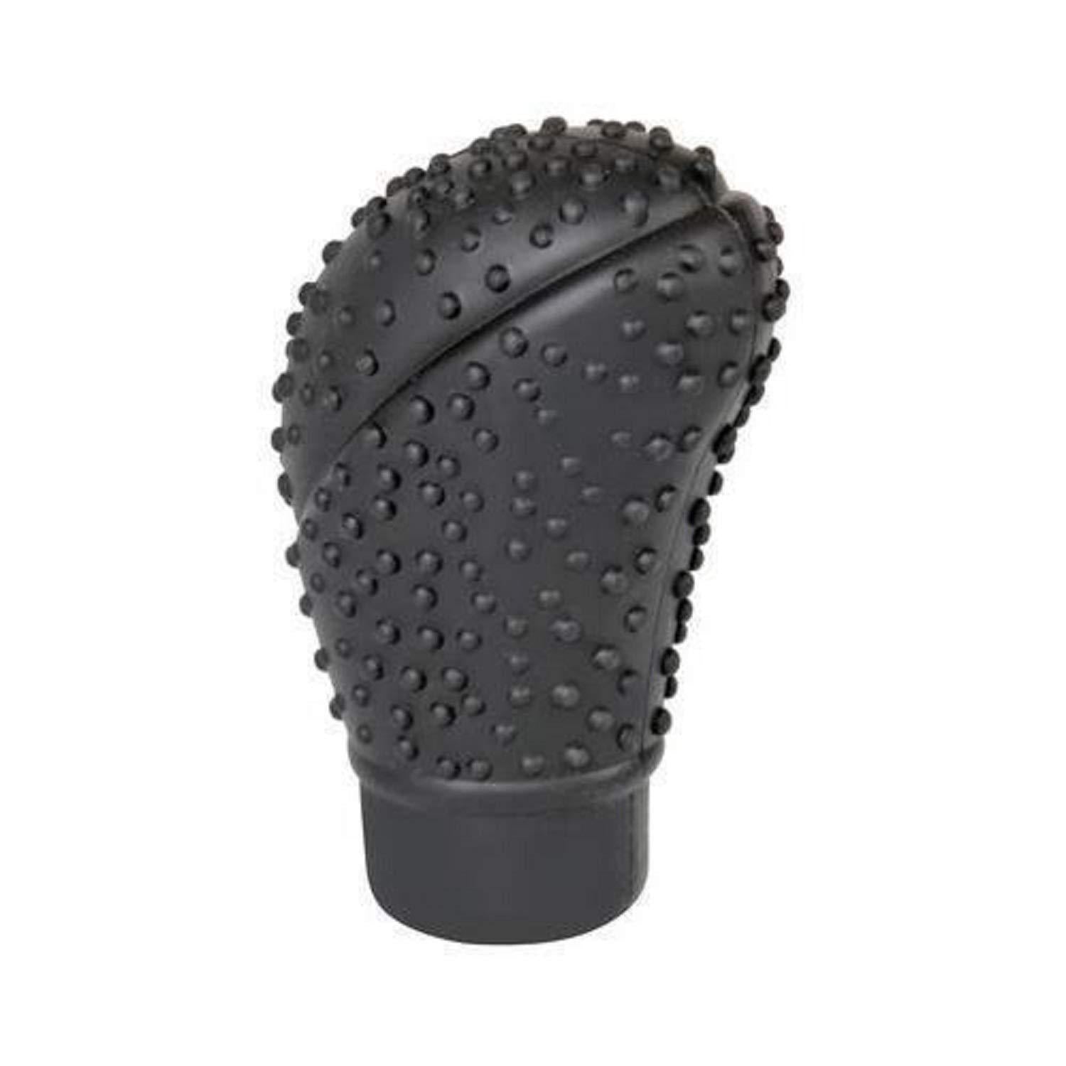 Anti-Scratch Anti Slip Hand Grip Bump Gear Shift Knob Protective Silicone Cover Case for Car Pack of 1
