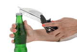 Stainless Steel 4 In 1 Clever Cutter, Black Smart Cutter is The Revolutionary 2-in-1 Knife and Cutting Board That Chops and Slices Your Favorite Foods in Seconds
