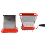 All In One Easy to use Stainless Steel with ABS Manual Chopper Cutter Onion Chilly Dry Fruit & Vegetable Cutter Chopper