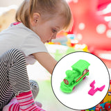 30PCS Set Of  Pull Along Back Train Friction Power Toy Vehicle Push And Go Crawling Toys For  Baby
