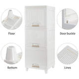 Multi purpose Storage Cabinet Storage Solutions Plastic Drawers  Multi Layer Wardrobe Storage Drawers  Foldable Multipurpose Drawer Units For Kitchen Bathroom Bedroom Cloth (3layer)