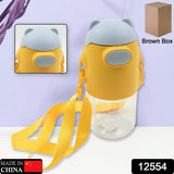 Large Capacity Plastic Water Bottle | Office Use | Gym Bottle | Home | Kitchen | Leakproof and BPA-Free Beverage Bottle | Wide-Mouth Water and Juice Bottle, Lightweight, Leak-Free (1 Pc)