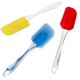 Silicon Spatula And Pastry Brush For for Cake Mixer, Decorating, Cooking, Baking and Glazing Multicolor Pack of 1 Big Size