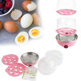Double Layer Egg Boiler With Automatic Off & Double Layer Electric Egg Maker For Boiling, Cooking And Frying The Eggs, Egg Boiler, Egg Poacher Machine 14 Egg Cooker Egg Steamer.
