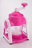 Manual Ice Gola Slush Maker Ice Snow Maker Machine Ice Snow Maker for Crushed Ice Indian Dessert (Multicolor)