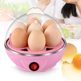 Egg Boiler Electric Automatic Off 7 Egg Poacher For Steaming, Cooking, Boiling And Frying, (350 Watts, Multicolor)