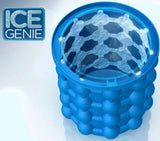 Silicone Ice Bucket The Revolutionary Space Saving Cube Maker (Standard)