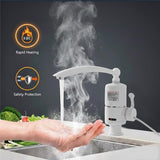 WK Instant Electric Mini Geyser Tap – Fast Heating, Instant Hot and Cold Water Heater for Kitchen Sink, Bathroom Basin, Easy to Install, Energy Efficient & Good Water Pressure