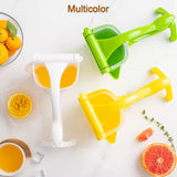 Manual Juicer - Fruit Juice Squeezer - Easy Manual Handheld Fruit Juicer – Heavy Duty, Large Capacity, Portable Citrus Press - Citrus, Fruit Juice Squeezer | Multicolor-1 PC