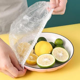 Fresh Keeping Bags, Food Covers, Disposable Elastic Food Storage Covers, Plastic Sealing Elastic Stretch Bowl Lids, Universal Kitchen Wrap Seal Caps (100 Pcs Set / Big)