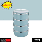 4 Layer - Multi Layer Stainless Steel Hot Lunch Box