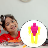 30PCS Of  Small Robot Toy For Kids As A Furnishing Articles ,Children's Toys ,Desktop Decor ,Cake Decor ,Birthday Gift Etc.