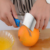 Finger Guards for Cutting, Stainless Steel 304 Finger Guard for Cutting Food, Finger Protectors, Finger Protector, Avoid Hurting When Slicing and Dicing, 1 Piece