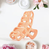 Plastic Hair Clamp Grip Simple Matte Hair Barrette Clamp (1 Pc)