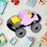 Mini Monster Trucks Friction Powered Cars For Kids Big Plastic Tires Baby Boys Super Cars Blaze Truck For Kids Gifts Toys