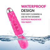 VivaTouch Personal Massager For Women.20+8 Vibration Modes, USB Rechargeable, Waterproof, Medical Grade Silicone , Handheld Electric Body Massager - Full Body Massager For Pain Relief.