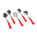 Stainless Steel Serving Spoon Set 5 Pcs.
