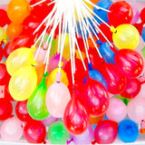 Rubber Holi Water Balloons Auto Fill & Automatic Tie For Playing Holi For Kids Boys And Girls, Multicolor (Pack Of 111 Pcs) Magic Water Balloon