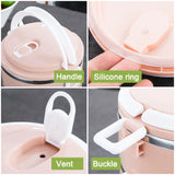 4 Layer - Multi Layer Stainless Steel Hot Lunch Box