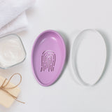 Plastic Soap Dish With Drain Soap Holder Double-layer For Kitchen & Bathroom(1 Pc)