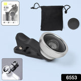 6553 Camera Lens External Phone Lens Phone Camera Lens Universal Ultra Wide Angle Beauty Function External Lens Camera Accessories For Take Pictures Most Android Smartphone