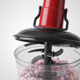 Manual Hand Press vegetable chopper with 6-Blade | Food cutting machine 650ml