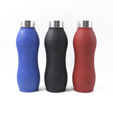 Stainless Steel Water Bottle Leak Proof, Rust Proof, Cold & Hot Bottle(1000ml  Mix Color  1 PC  Crocodile)