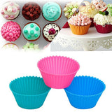 Silicone cupcake-shaped Baking Mold Fondant Cake Tool Chocolate Candy Cookies Pastry Soap Molds