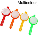 Plastic Medium Tea and Coffee Strainers Chai Chalni Multicolor Double Layered Net Tea Filter Tea Galan Chalni for Kitchen
