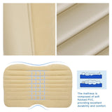 Premium Car Inflatable Bed with Pump & 2 Air Pillow Quick Inflatable , Back Seat Bed , Car Inflatable Mattress , Car Bed Mattress , Car Bed For Kids & Adult ,Travel, Trip, Camping, Picnic, Pool & Beach Universal Fit