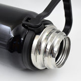 Stainless Steel Water Bottle Vacuum Insulated Cup  Bottle With Adjustable Strap, Outdoor Large Capacity Sports Kettle Cups / Bottle(1200 ML)