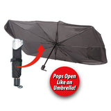 Windshield Umbrella Sunshade Cover Visor Sunshades. Automotive Front Sunshade Fits Foldable Windshield Brella Various Heat Insulation Shield for Car