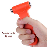 Car Safety Hammer Emergency Escape Tool with Seat Belt Cutter and Vehicle Window Glass Breaker (Pack of 1)