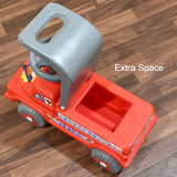 Baby Ride On Push Car For Kids | Kids Baby Big Car Ride On Toy With Backrest Musical Horn For Children Kids Toy Ride-on Truck ETC Suitable For Kids Boys girls | Ride On Baby Car For Kids To Drive Boys Girls