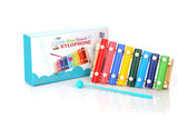 Wooden Xylophone for Kids Musical Instrument Piano Toy for Babies, Kids, Children's with 8 Note (Multicolor)
