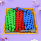 Plastic Color Crush Game Board |A Puzzle Game Challenges Educational Board Games Game For Kids  Adults Birthday gift(1 Set)