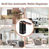 USB Rechargeable Automatic Water Dispenser For 20 Liter Bottle (1 Pc)