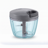 Handy Chopper for Vegetables and Fruits with 3 Stainless Steel Blades - 400ml