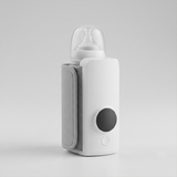 Cordless Baby Bottle Warmer, Electric Digital Temperature Control Travel Portable Rechargeable Breastmilk Formula Heater, Fast Heating LED Display