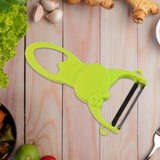 4-Piece Kitchen Cutting Set Scissors , Peeler , Grater , Slicer And Knife
