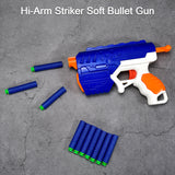 Hi-arm Gun With 10xfoam Suction Bullet Made With Abs Plastic Solid Build Target Shooting