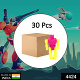 30PCS Of  Small Robot Toy For Kids As A Furnishing Articles ,Children's Toys ,Desktop Decor ,Cake Decor ,Birthday Gift Etc.