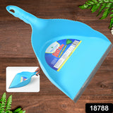 Heavy Plastic Dustpan With Handle , Dust Collection Dust Pan Tray for Kitchen, Home, Office, Bathroom Etc.  (1 PC)