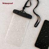 6922 Mobile Cover Pouch Transparent Waterproof Sealed Plastic Smartphone Protective Pouch Coverbag For All Mobile Phones