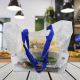 Multi function Transparent Bag With Handle Best For Gifting, Presents, Return Gifts, Birthday, Party, Wedding, Festivals (453014 CM 1 PC)