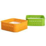 Square Shape Paneer Maker, Paneer Mold, Tofu, Sprouts Mold Press Maker, Plastic Paneer Making Mold, Paneer Maker with Lid, Strainer, Multicolor