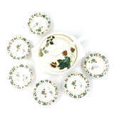 9 PC Pudding Set Used As A Cutlery Set For Serving Food Purposes And Sweet Dishes And All In All Kinds Of Household And Official Places Etc.