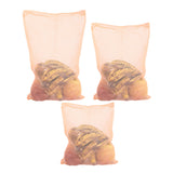 Fridge Bags For Fruits And Vegetables With Zip Net (Multicolor)